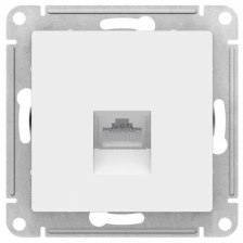 Розетка для интернета / телефона Schneider ElectricATN000183 AtlasDesign, белый