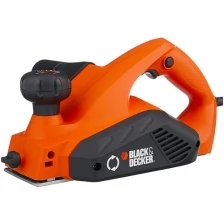 Рубанок BLACK+DECKER KW712, 650 Вт, 0-2 мм, шир. 82 мм