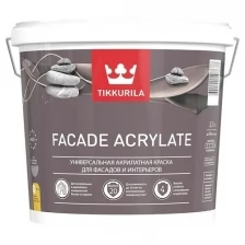 Краска фасадная Tikkurila Facade Acrylate 9 л база A (82209122)