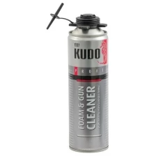 Профессиональный очиститель монтажной пены Kudo Foam&Gun cleaner, 650 мл