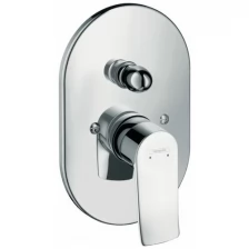 Смеситель для ванны HansGrohe Metris 31484000 (внешняя монтажная часть)