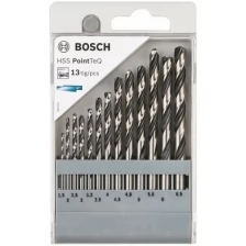 Набор сверл по металлу BOSCH 2.608.577.349 HSS PointTeQ 13 шт D1.5-6.5 из быстрорежущей стали по DIN 380