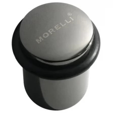 Дверной напольный ограничитель Morelli DS3 CP Хром (упор-стоппер-отбойник для межкомнатных, входных, металлических, пвх)