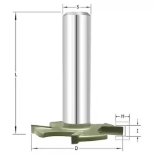 Фреза пазовая Т-обрзной формы Z4 D=27x2.5x34 S=8 ARDEN