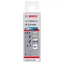 Сверло спиральное по металлу PointTeQ (10 шт; 3.5х39х70 мм) Bosch 2.608.577.203