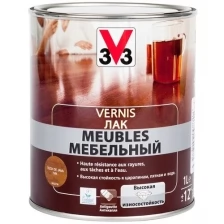 V33 Лак Мебельный, цвет Дуб 0,5 л