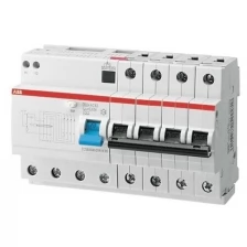 ABB DS204 AC-C25/0.03 Дифференциальный автомат 4-х полюсный 25А 30мА 6кА тип АС 2CSR254001R1254