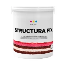 Грунтовка под структурные покрытия Vincent Structura Fix белая (16кг)