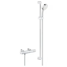 GROHE Термостат для душа GROHE Grohtherm 800 Cosmopolitan + Душевой гарнитур Tempesta Cosmopolitan (34769000)