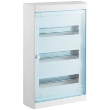 Legrand 601248 Nedbox Шкаф навесной на 36 модулей (3х12) с прозрачной дверью IP40