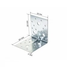 Крепежный уголок усиленный KUU 50*50*35*2 мм 10 шт