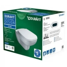 Унитаз подвесной Duravit D-Code 45700900A1 унитаз 25700900002 с крышкой SoftClose 0067390000