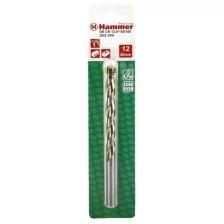 Сверло HAMMER Flex 202-306 DR CR 12,0мм*150/100мм камень, DIN8039, HRC