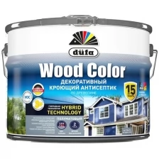 "Dufa" Кроющий антисептик WOOD COLOR белый 2,5л