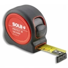 Рулетка Protect M PE 525, L 5 м, магнитная,50570601 Sola