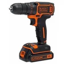 Дрель-шуруповерт аккумуляторная BLACK+DECKER BDCDC18B